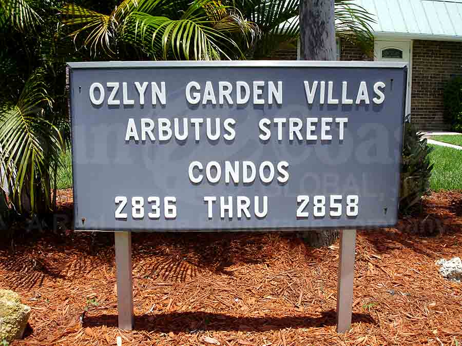 OZLYN GARDEN VILLAS Signage